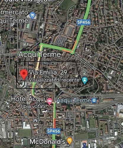 Lägenhet Lella Zona Terme Centro E Vicino Habilita-villa Igea Acqui Terme